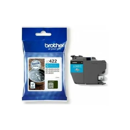 Brother Tusz LC422C Cyan 500str