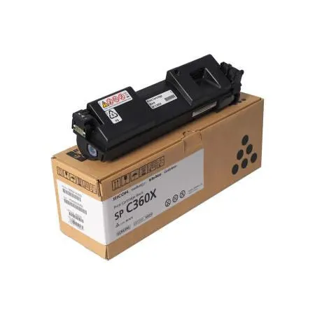 Ricoh Toner SPC 360X 408250 Black 10K