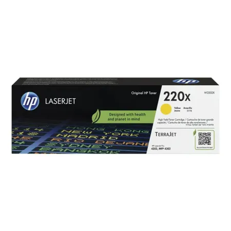 HP Toner nr 220X W2202X  Yellow 5,5K