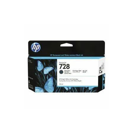 HP Tusz nr 728 3WX25A Matte Black 130ml