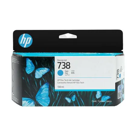 HP Tusz nr 738 498N5A Cyan 130ml