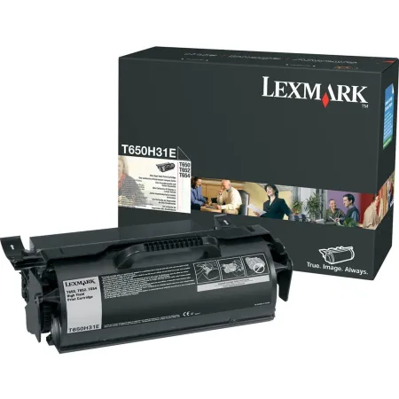 Lexmark Toner T650 T650H31E Black 25K T650dn, T650dtn, T650n, T652dn, T652dtn,