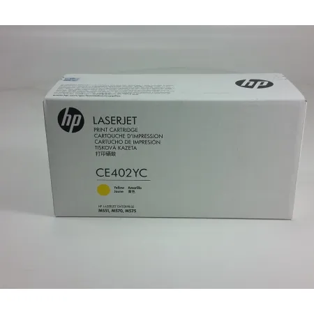 HP Toner nr 507YC CE402YC Yellow 7.8K