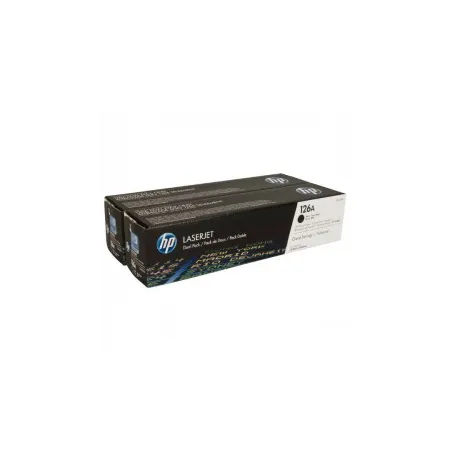 HP Toner nr 126AD CE310AD Black 2pack