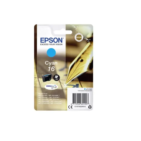 Epson Tusz WF2010 T1622 Cyan 3,1ml 165 stron