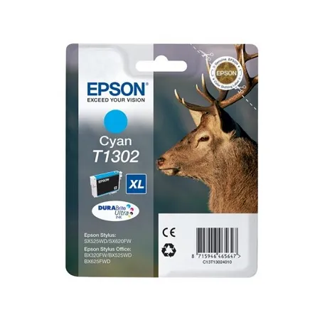 Epson Tusz SX525/620 T1302 Cyan 10,1ml
