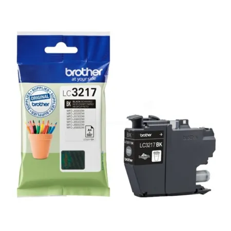 Brother Tusz LC3217BK Black 550str
