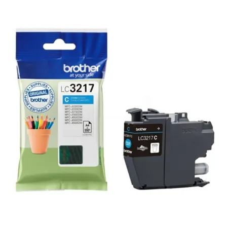 Brother Tusz LC3217C Cyan 550str