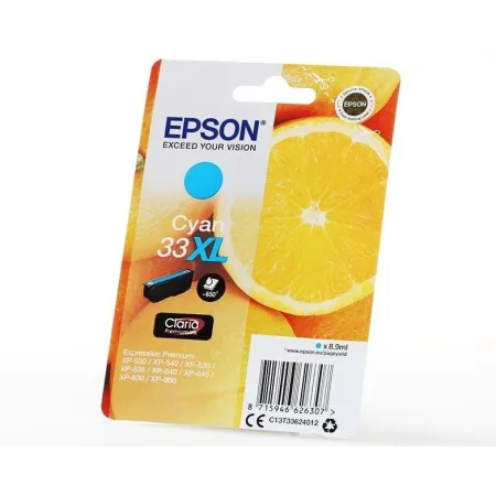 Epson Tusz T33XL Stylus T3362 Cyan 8,9ml