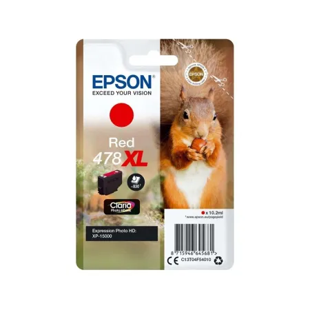 Epson Tusz 478XL XP-1500 Red 10,2ML 10,2ml