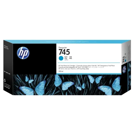 HP Tusz nr 745A F9K03A Cyan  300ml