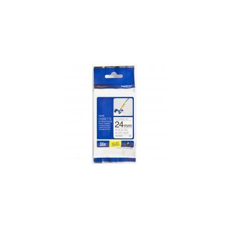 Brother Taśma TZE-FX251 czarny druk/biały podkład. laminowane. 8