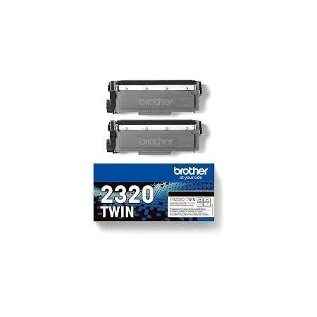 Brother Toner TN-2320 TWIN Black 2x2,6K