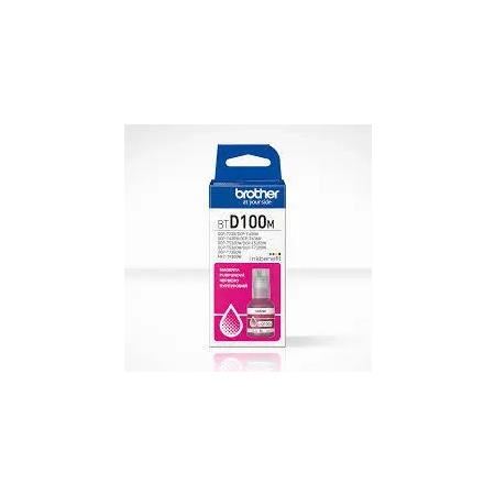 Tusz Czerwony Oryginał Brother BTD100M do DCP-T310 DCP-T510W DCP-T710W 48,8ml
