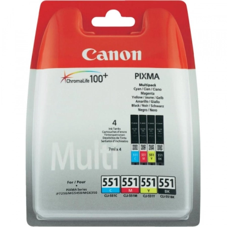Canon Tusz CLI-551  CMYK  MULTI 6509B015