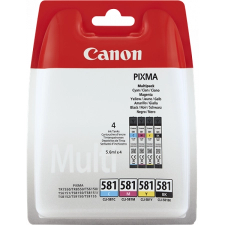 Canon Tusz CLI-581 C/M/Y/BK MULTI 2103C007
