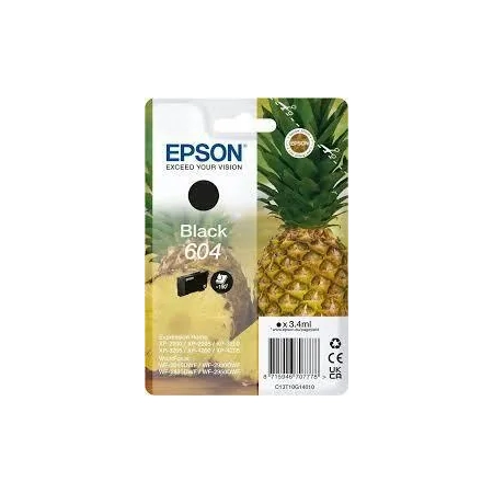 Epson Tusz 604 T10G140 BK 3.4ml