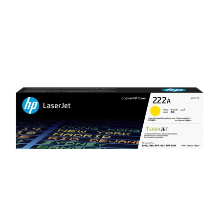 HP Toner nr 222A W2222A Yellow 1,2K