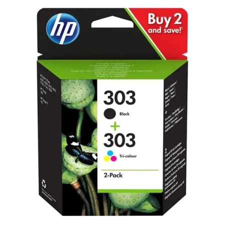 HP Tusz nr 303 3YM92AE BK+ CMY 365 str