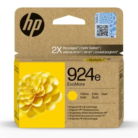 HP Tusz nr 924E 4K0U9NE Yellow 800str