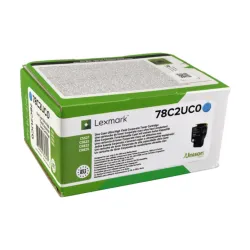Toner Niebieski Oryginał Lexmark 78C2UC0 do CS521dn CS622de CX622ade 7K