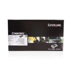 Toner Czarny Oryginał Lexmark C746H3KG do C748 12K