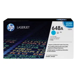 Toner Niebieski Oryginał HP CE261A 648A do CP4500 CP4520 CP4025 11K