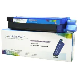 Toner Niebieski Zamiennik OKI 43487711 do C8600 C8800 6K Cartridge Web