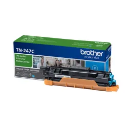 Toner Niebieski Oryginał Brother TN247C do DCP-L3510CDW DCP-L3550CDW HL-L3210CW 2.3K