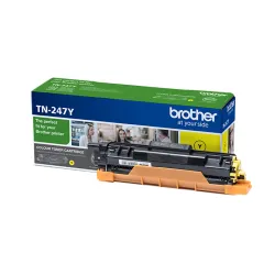 Toner Żółty Oryginał Brother TN247Y do DCP-L3510CDW DCP-L3550CDW HL-L3210CW 2.3K
