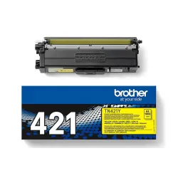 Toner Żółty Oryginał Brother TN421Y do HL-L8260CDW HL-L8360CDW DCP-L8410CDN 1.8K