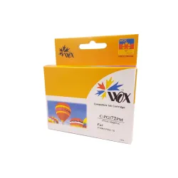 Tusz Foto Czerwony Zamiennik Canon PGI72PM do PRO-10S 14ml Wox