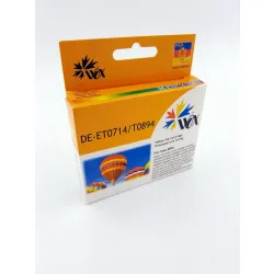 Tusz Żółty Zamiennik Epson T0714 T0894 C13T07144010 do D78 D92 D120 12ml Wox