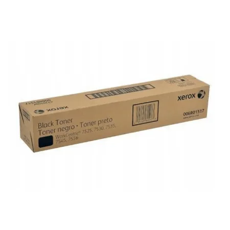 Oryginalny Toner Black Xerox 7525, 7530, 7535, 7545, 7556, 7830, 7835, 7845, 7855, 7970 (006R01517)