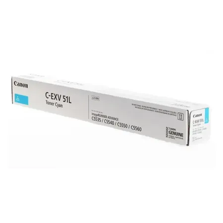 Toner Niebieski Oryginał Canon C-EXV51LC 0485C002 do C5535 C5540 C5550 DXC5735i DXC5740i DXC5750i 26K