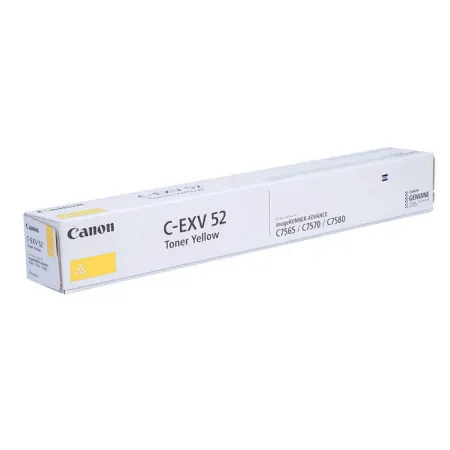 Toner Żółty Oryginał Canon C-EXV52Y 1001C002 do C7565 C7570 C7580 DXC7765i DXC7770i DXC7780i 66.5K