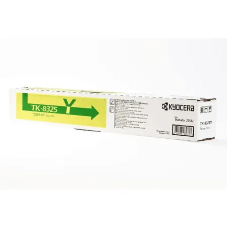 Oryginalny Toner Yellow Kyocera 2551ci (TK8325Y, TK-8325Y, 1T02NPANL0)