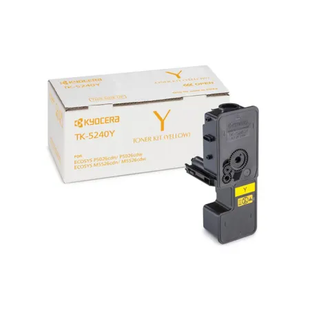 Oryginalny Toner Yellow Kyocera M5526, P5026 (TK5240Y, TK-5240Y, 1T02R7ANL0)