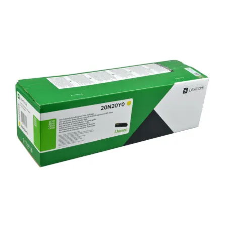 Toner Żółty Oryginał Lexmark 20N20Y0 do CS331dw CX331adwe CS431dw 1.5K
