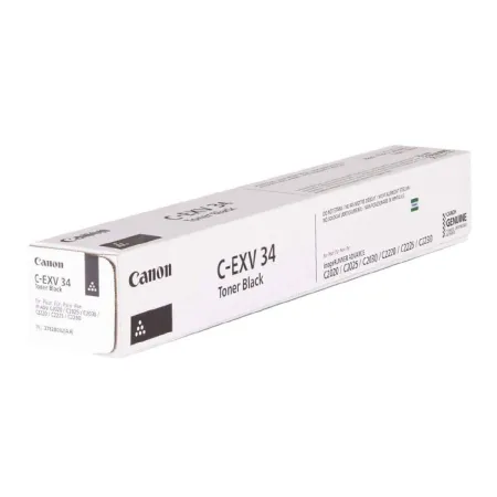 Oryginalny Toner Black Canon ADV iR-C2020, iR-C2025, iR-C2030, iR-C2220, iR-C2225, iR-C2230 (C-EXV34BK, CEXV34BK, 3782B0