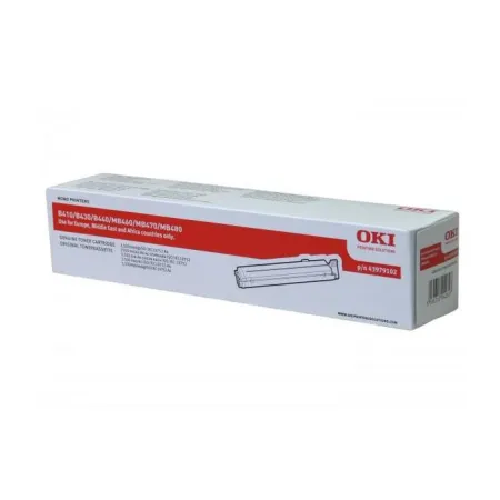 Toner Czarny Oryginał OKI 43979102 do B410 B430 B410dn B430dn B440dn 3.5K