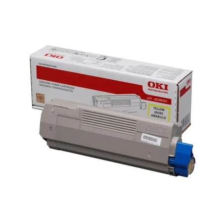 Toner Żółty Oryginał OKI 45396301 do MC760 MC760dn MC770dn MC780dfn 6K