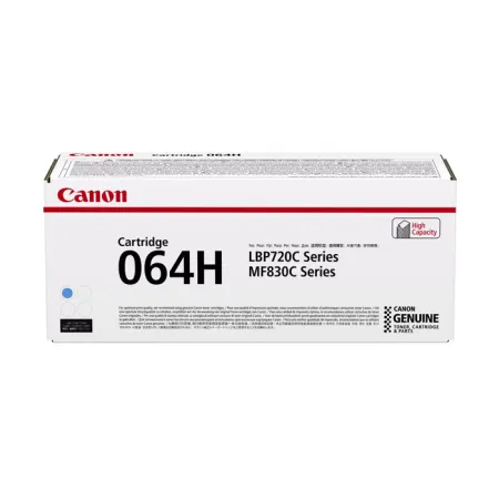 Toner Niebieski Oryginał Canon CRG064H 4936C001 do LBP722 MF832 LBP720C LBP722Cdw LBP732Cdw 10.4K