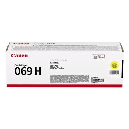 Toner Żółty Oryginał Canon CRG069H 5095C002 do MF752 MF754 MF752Cdw MF754Cdw LBP-673Cdw 5.5K
