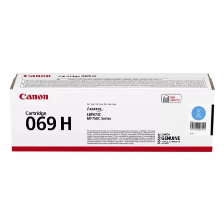 Toner Niebieski Oryginał Canon CRG069H 5097C002 do MF752 MF754 MF752Cdw MF754Cdw LBP-673Cdw 5.5K
