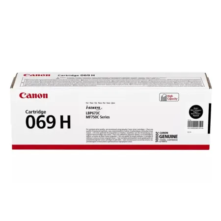 Toner Czarny Oryginał Canon CRG069H 5098C002 do MF752 MF754 MF752Cdw MF754Cdw LBP-673Cdw 7.6K