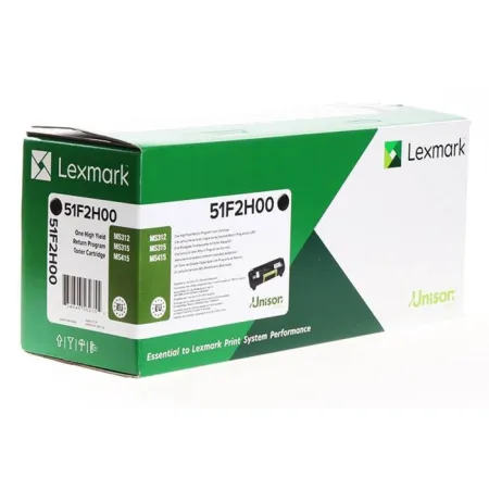 Toner Czarny Oryginał Lexmark 51F2H00 do MS312dn MS415dn 5K