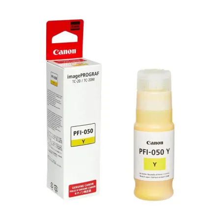 Tusz Żółty Oryginał Canon PFI-050Y 5701C001 do TC-20M 70ml