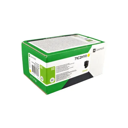 Toner Żółty Oryginał Lexmark 71C2HY0 do CS730de CX730de 10.5K