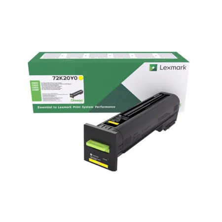 Toner Żółty Oryginał Lexmark 72K20Y0 do CS820 CX820 CX825 8K